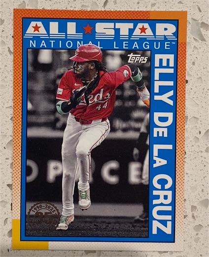2025 Topps Series 2 1990 Topps All-Star #90AS-6 Elly De La Cruz — front