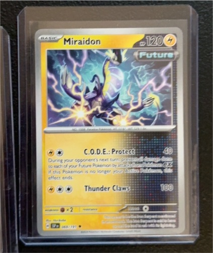 2024 Pokémon SV08: Surging Sparks #069/191 Miraidon — front