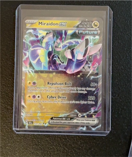 2022 Pokémon TCG Temporal Forces #122 Miraidon ex — front