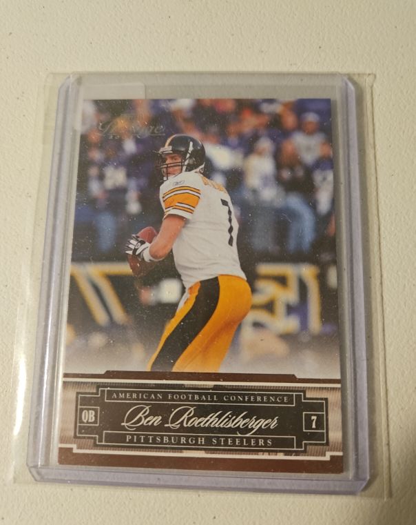 2007 Playoff Prestige #114 Ben Roethlisberger — front