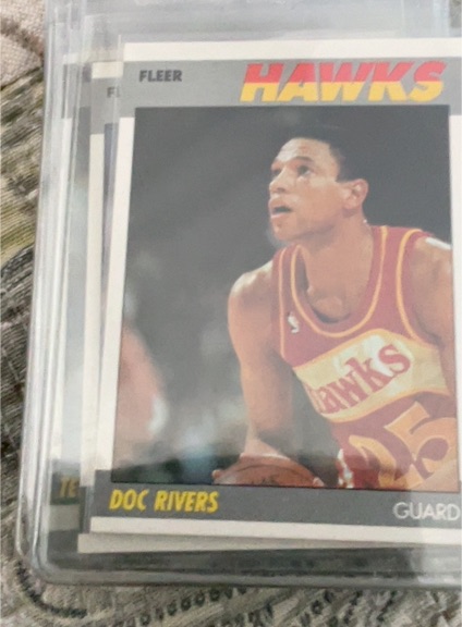1987-88 Fleer #92 Doc Rivers — front