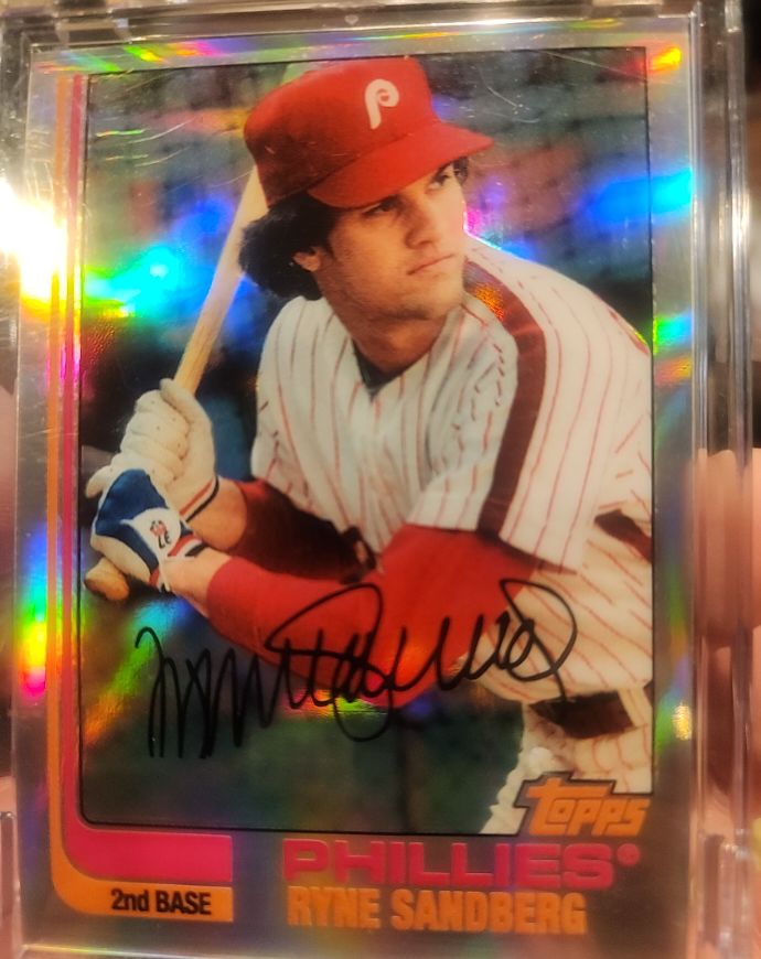 1982 Topps #33 Ryne Sandberg — front