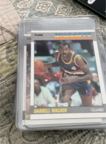 1987-88 Fleer #117 Darrell Walker — front
