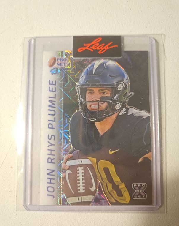 2024 Leaf Pro Set # John Rhys Plumlee — front