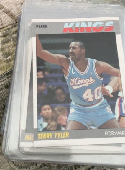 1987 Fleer #114 Terry Tyler — front