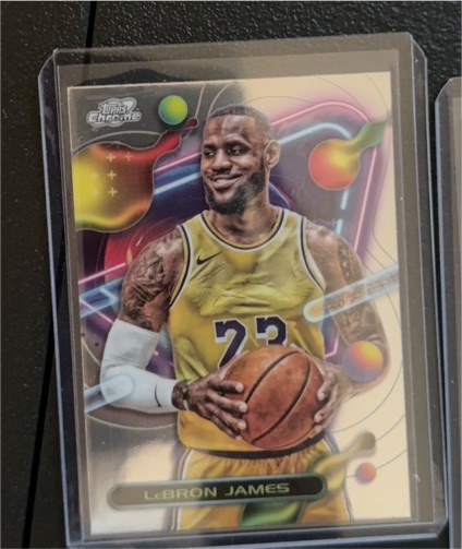 2023-24 Topps Chrome Cosmic #59 LeBron James — front