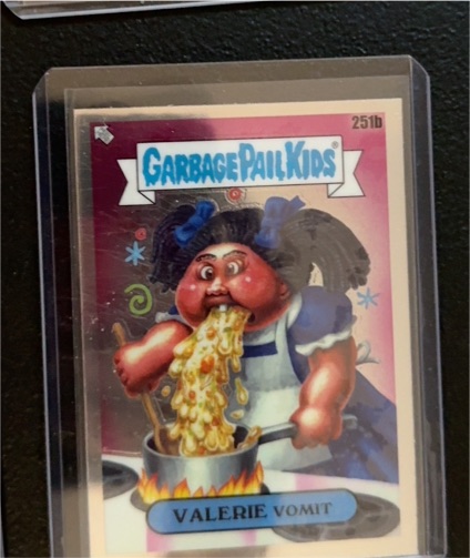 2024 Topps Chrome Garbage Pail Kids Original Series 7 #251b Valerie Vomit — front