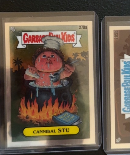 2024 Topps Chrome Garbage Pail Kids Series 7 #270a Cannibal Stu — front