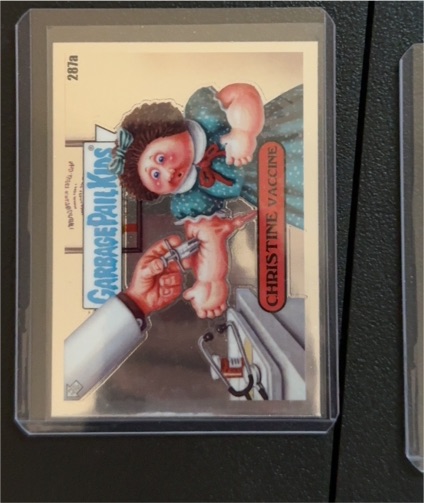 2024 Topps Chrome Garbage Pail Kids Series 7 #287a Christine Vaccine — front