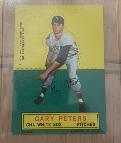 1964 Topps Stand-Up #56 Gary Peters — front