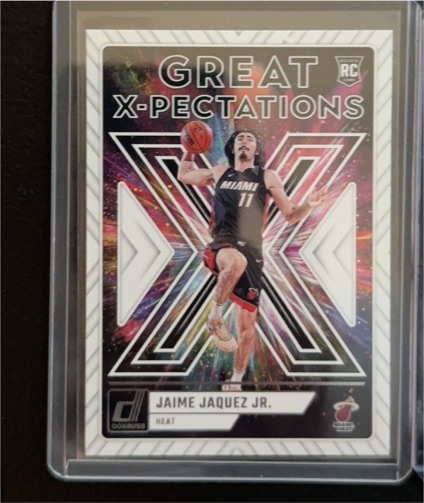 2023-24 Panini Donruss Great X-Pectations #13 Jaime Jaquez Jr. — front
