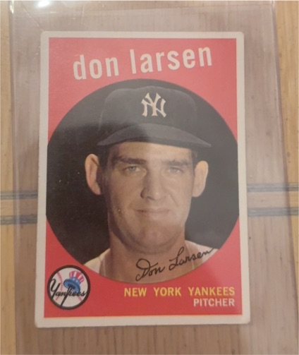 1959 Topps #205 Don Larsen — front