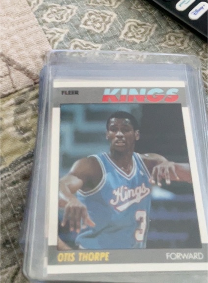 1987 Fleer #109 Otis Thorpe — front