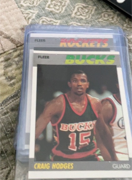 1987-88 Fleer #52 Craig Hodges — front