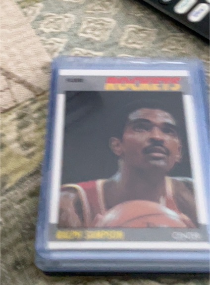 1987 Fleer #95 Ralph Sampson — front