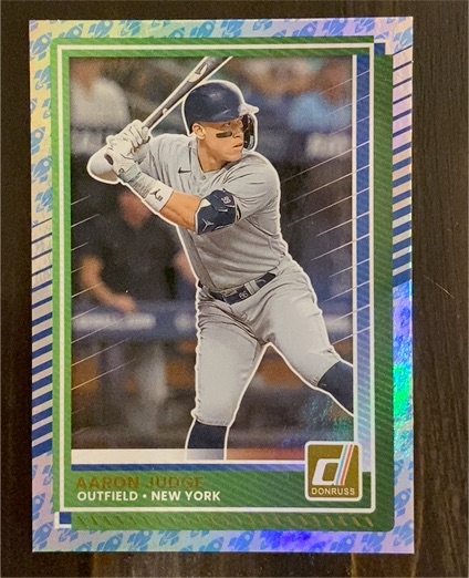 2025 Donruss #50 Aaron Judge — front
