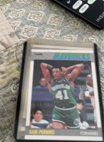 1987-88 Fleer #84 Sam Perkins — front