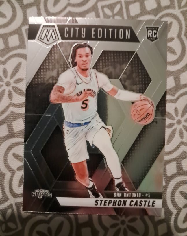2024-25 Panini Mosaic City Edition #290 Stephon Castle — front