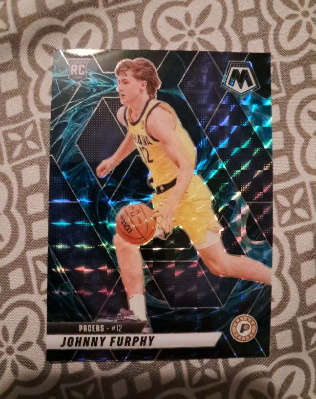 2024-25 Panini Mosaic #202 Johnny Furphy — front