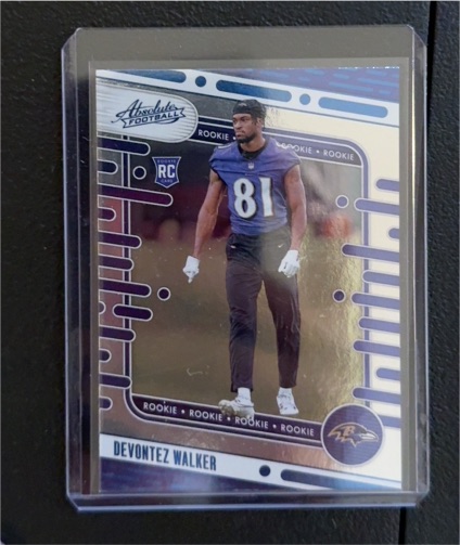 2024 Panini Absolute #181 Devontez Walker — front