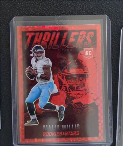 2022 Panini Rookies & Stars #TH-21 Malik Willis Thrillers Silver — front