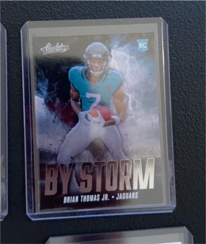 2024 Panini Absolute - By Storm #BS-BTJ Brian Thomas Jr. — front