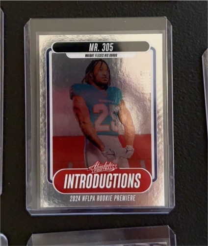 2024 Panini Absolute Introductions #I-JWT Jaylen Wright — front