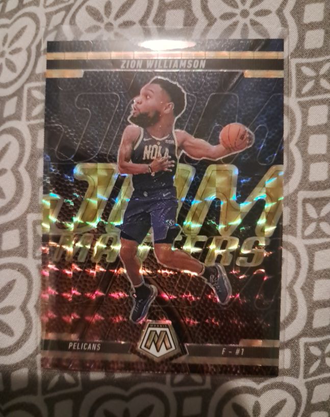 2024-25 Panini Mosaic Jam Masters #1 Zion Williamson — front