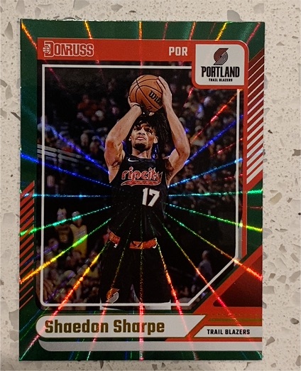 2024-25 Donruss #116 Shaedon Sharpe — front