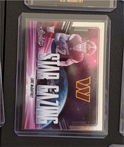 2024 Panini Absolute #SG-LMY Luke McCaffrey — front