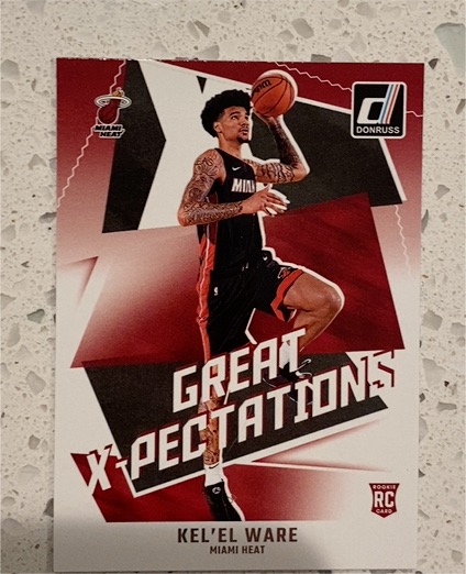 2024-25 Panini Donruss Great Expectations #11 Kel'el Ware — front
