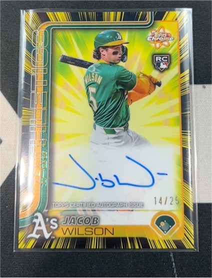 2025 Topps Chrome #RR-6 Jacob Wilson — front