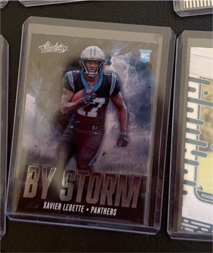 2024 Panini Absolute By Storm #BS-XLE Xavier Legette — front