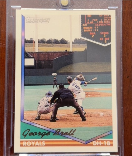 1994 Topps Gold #180 George Brett — front