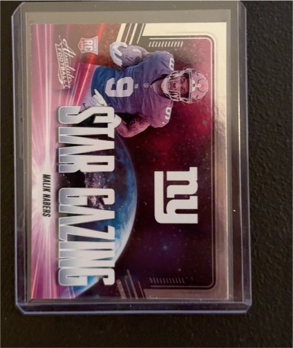 2024 Panini Absolute #SG-MNS Malik Nabers Star Gazing — front