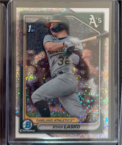 2024 Bowman Chrome Prospects #BCP-105 Ryan Lasko — front