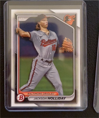 2024 Bowman Prospects #BP-47 Jackson Holliday — front