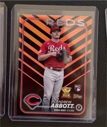 2024 Topps Update #US304 Andrew Abbott — front