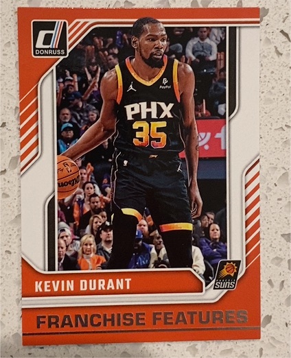 2024-25 Donruss #26 Kevin Durant Franchise Features — front