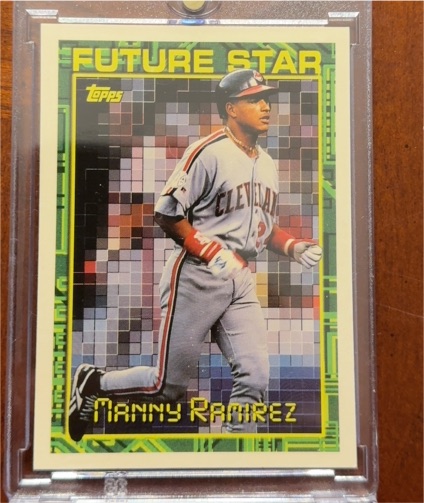 1994 Topps #216 Manny Ramirez — front