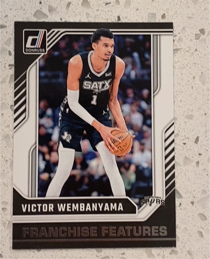 2024-25 Donruss #25 Victor Wembanyama Franchise Features — front