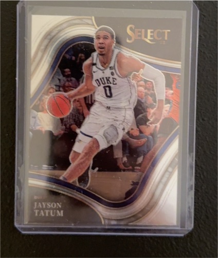 2022-23 Panini Chronicles Draft Picks Select #21 Jayson Tatum — front