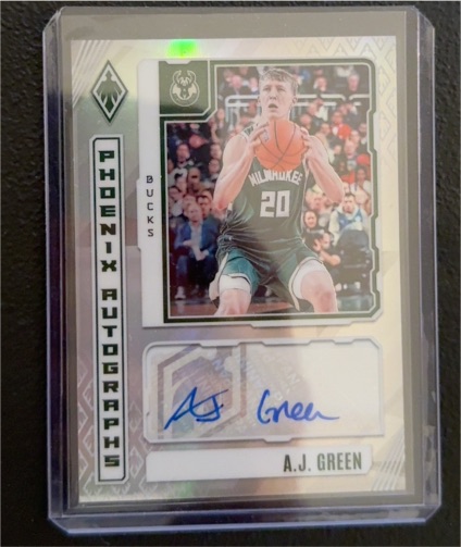 2023-24 Panini Phoenix #PA-AJG A.J. Green Phoenix Autographs — front