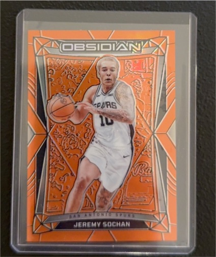 2023-24 Panini Obsidian #170 Jeremy Sochan — front