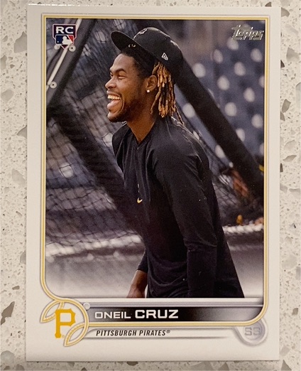 2022 Topps #537 Oneil Cruz — front
