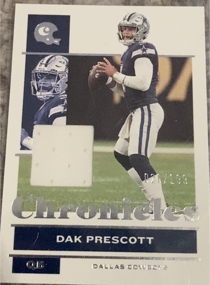 2021 Panini Chronicles #26 Dak Prescott — front