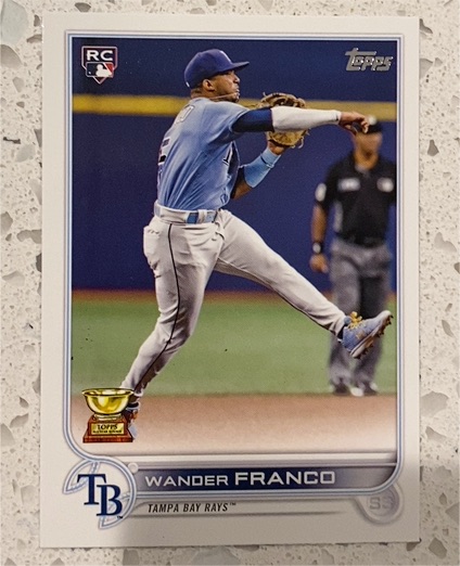 2022 Topps #215 Wander Franco — front