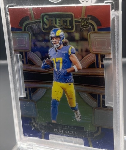 2023 Panini Select Concourse #56 Puka Nacua Rookie Card — front