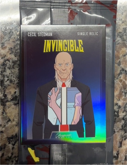 2025 Keepsake Invincible #482 Cecil Stedman Single Relic — front