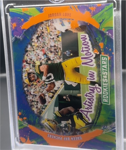 2024 Panini Rookies & Stars Artistry in Motion Jordan Love — front